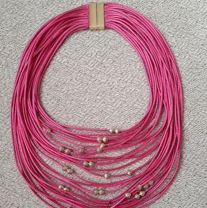 Chico's NWT Statement necklace with magnetic closure